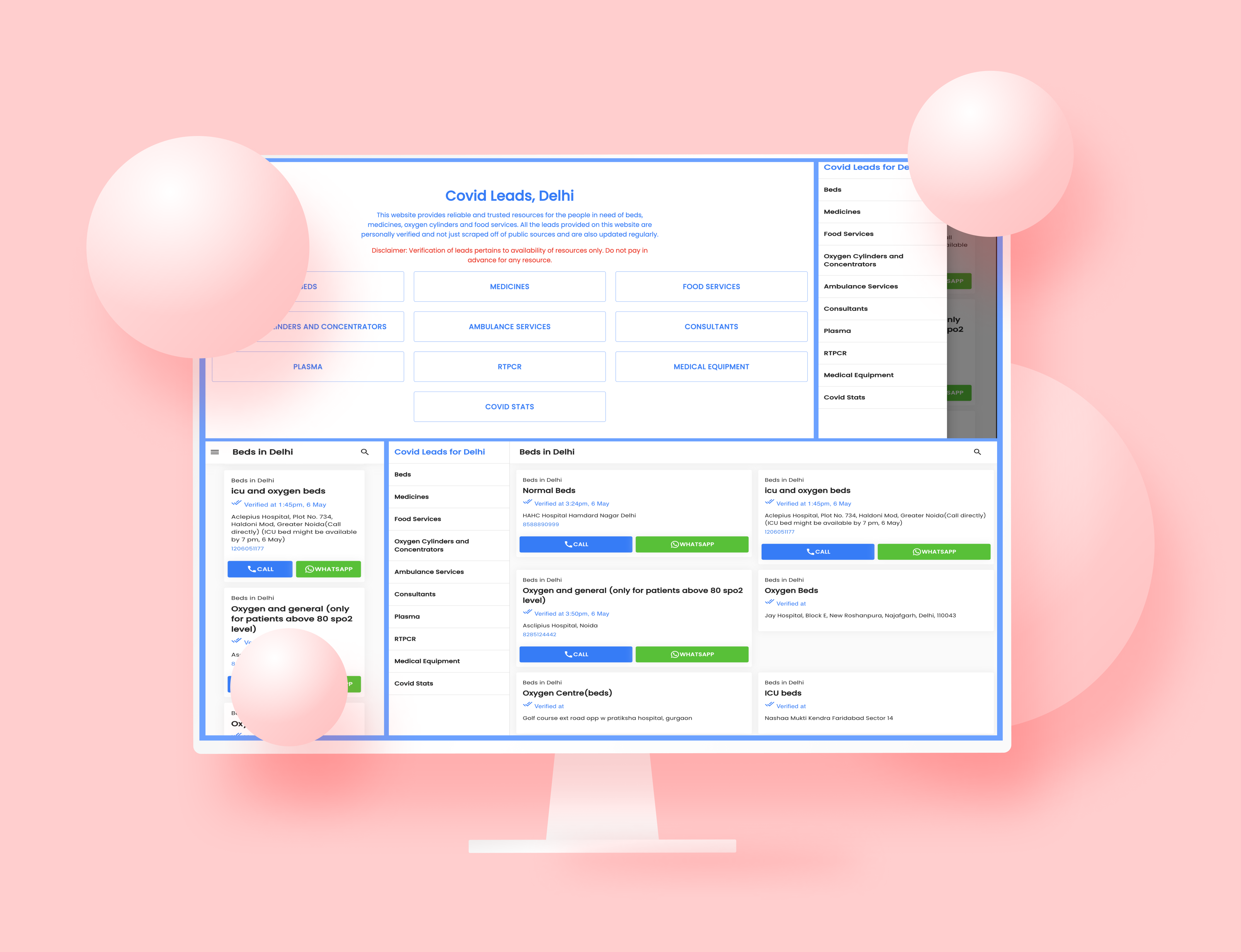 Covid-19 Resource Management Platform