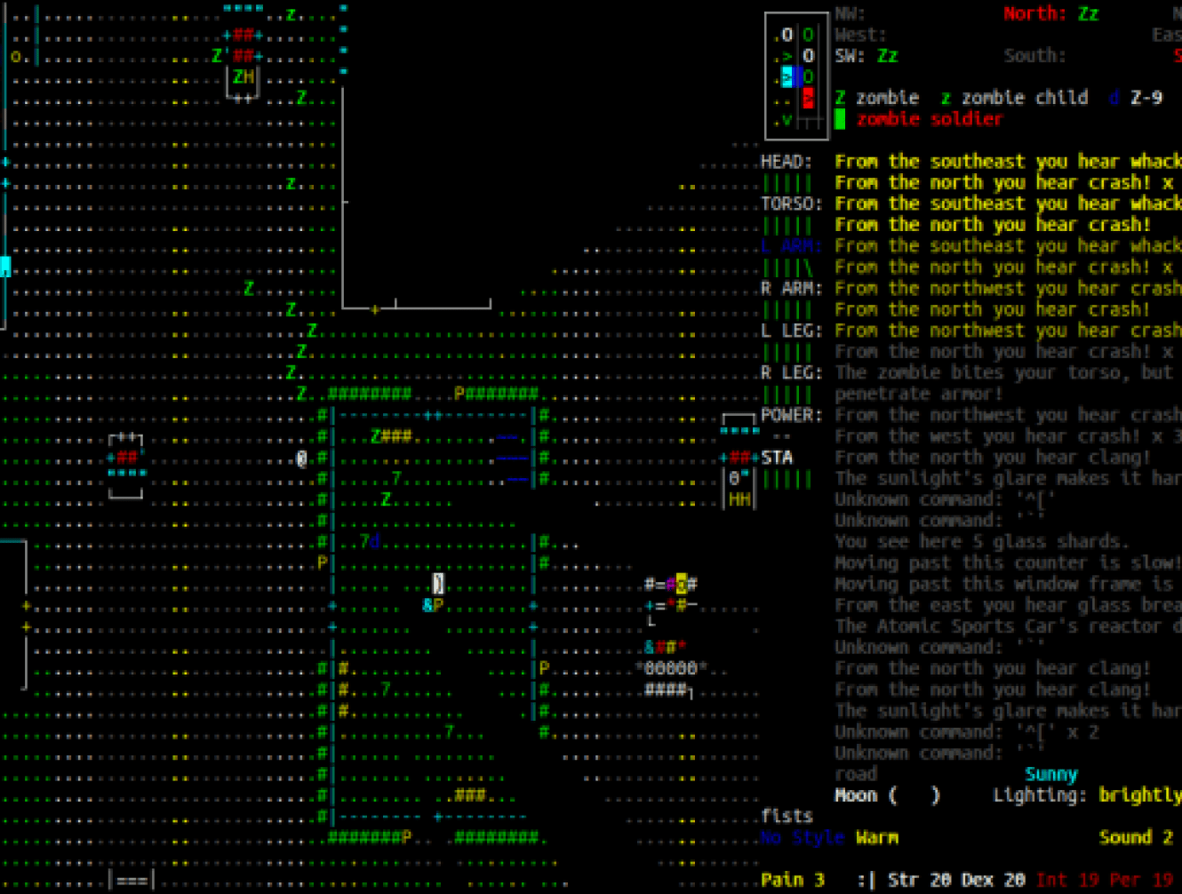Multiplayer Terminal Role Playing Game