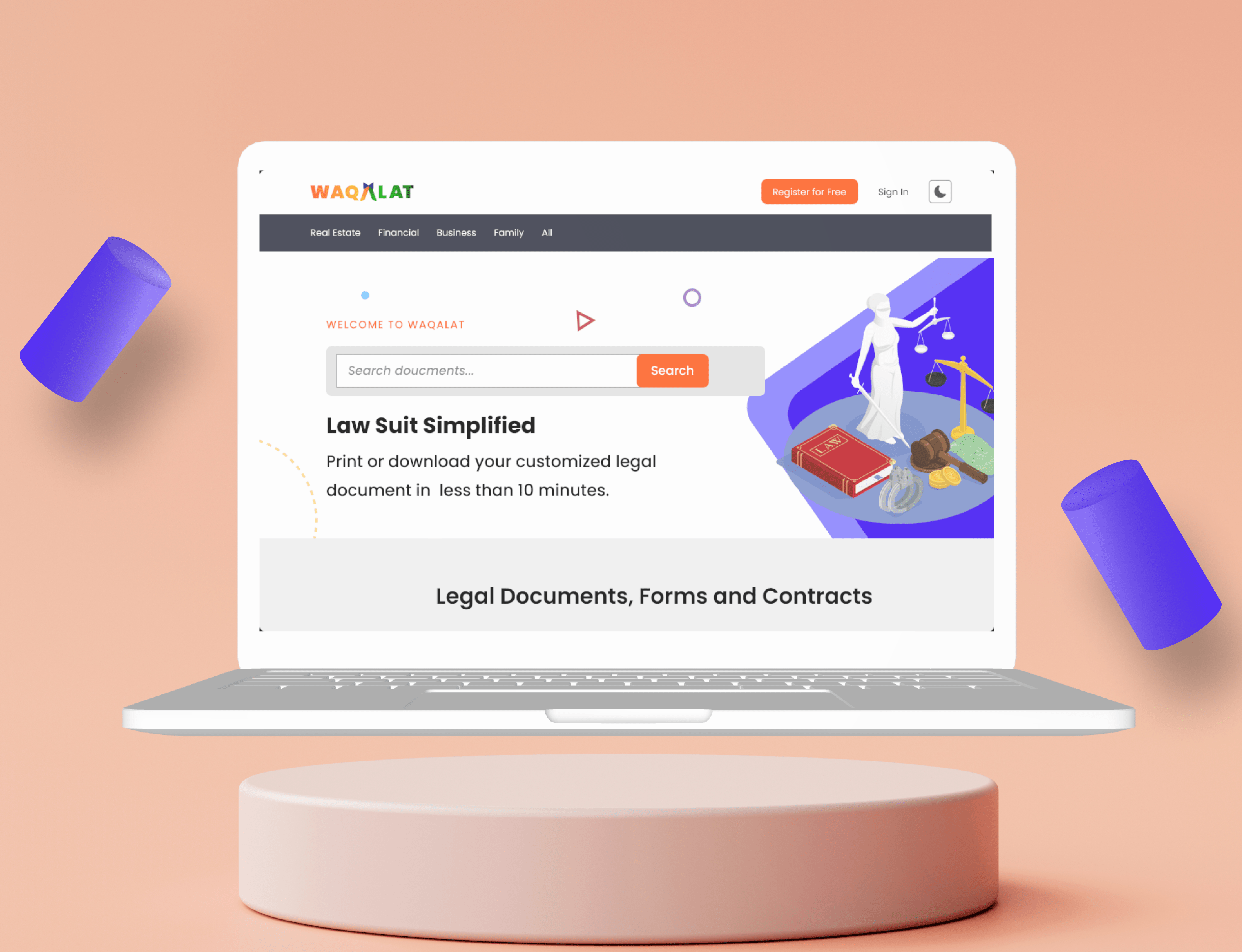 Waqalat: Legal Documents Generator